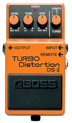 Pédale Boss TURBO Distortion DS-2