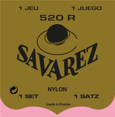 Savarez, Cordes Classique Tirant normal Carte Rouge