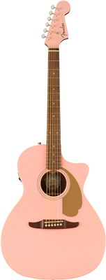 Fender, Newporter Player, Walnut Fingerboard, Shell Pink Ed Limitée