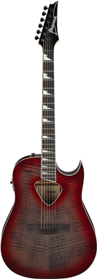 Ibanez, Guitare E/A ALT50FA Red Doom Burst