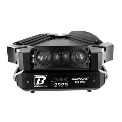 BoomTone DJ, Effets à Led LUDIPOCKET TRI 360