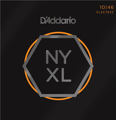 D'Addario, Cordes Guitare Electrique NYXL 10-46