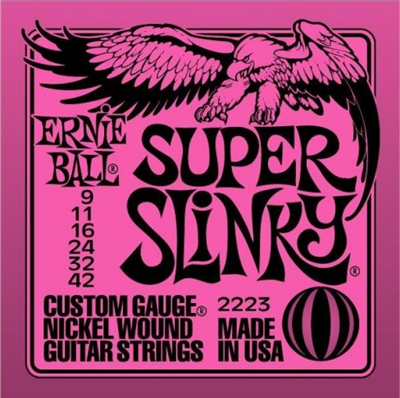 Cordes Ernie Ball 9-42 Super Slinky