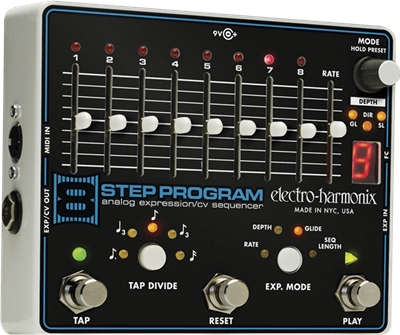 ELECTRO-HARMONIX, 8-STEP PROGRAM, looper