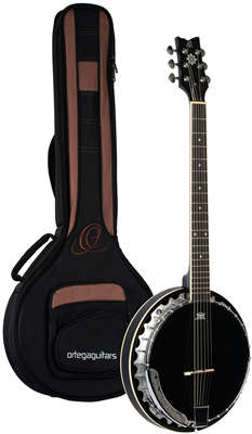 Ortega, Banjo 6 cordes Noir