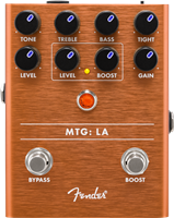 Pédale Fender MTG: la tube distortion