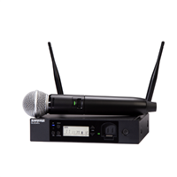 Shure, GLXD récepteur simple rackable & SM58 - Z4
