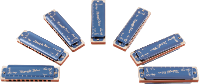 Harmonica Fender Midnight 7 Pack