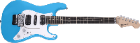 Charvel®, Pro-Mod So-Cal Style 1 HSH FR E, Ebony Fingerboard, Robin's Egg Blue