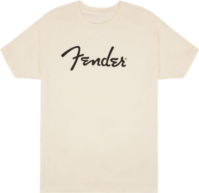 Fender, Fender® Spaghetti Logo T-Shirt, Olympic White, XL