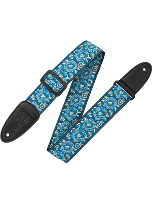 Levys AS8U-006 - 5 cm, tissus Jacquard Asie, dos polypropylène - Bleu