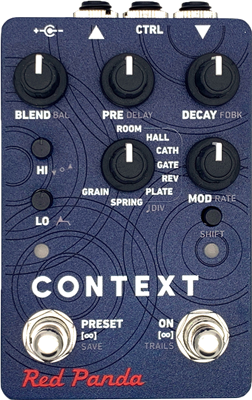 RED PANDA, CONTEXT 2, reverb