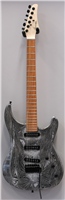 Tom Marceau, Guitare électrique Fascinante Standard, Finition Crystal Argenté