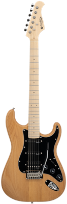 Stock - B ** Prodipe, Guitare électrique ST93 HSS Aulne, Naturelle