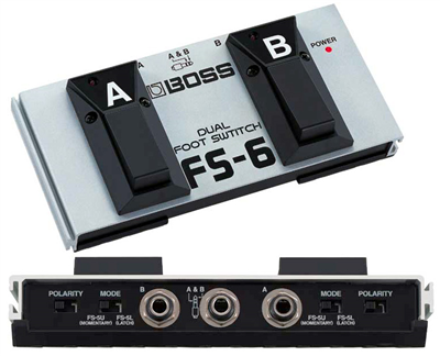 Boss, FS-6 Double Footswitch Boss pour Amplis Cube et pédales Boss