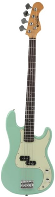 Prodipe Guitars, Basse PB80RA 4 cordes Surf Green