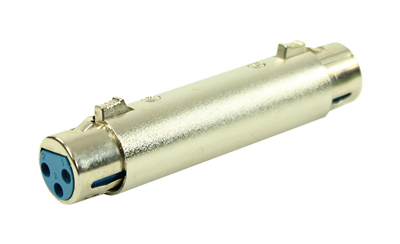 Plugger, Adaptateur Adaptateur XLR Femelle 3b - XLR Femelle 3b Easy