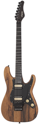 Schecter, Sun Valley SS Exotic - Black Limba