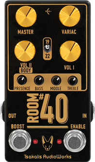 TSAKALIS AUDIOWORKS, ROOM #40, overdrive