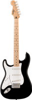 Squier, Sonic™ Stratocaster® Left-Handed, Maple Fingerboard, White Pickguard, Bl