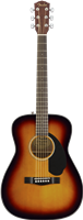 Fender, CC-60S Concert, Walnut Fingerboard, 3-Color Sunburst