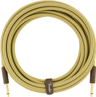 Fender Deluxe Series Instrument Cable, Straight/Straight, 18,6', Tweed