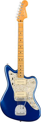Fender, American Ultra Jazzmaster®, Maple Fingerboard, Cobra Blue