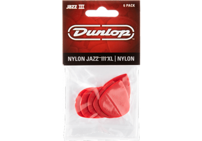 Dunlop, MEDIATORS JAZZ PLAYER'S PACK DE 6, 1,38MM
