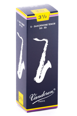 Anches Vandoren Sax Tenor N°3.5 - Boite