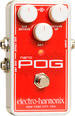 ELECTRO-HARMONIX, NANO POG, octaver