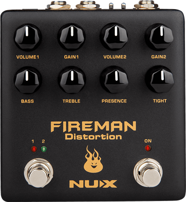 Nux, Pédale d'effet Fireman, Brown Sound Distortion