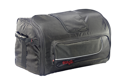Housse en nylon matelassé pour enceinte sono/retour avec haut-parleur de 10"