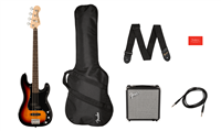 Squier, Affinity Series™ Precision Bass® PJ Pack, Laurel Fingerboard, 3-Color Su