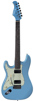 Prodipe Guitars, ST2HLHRA Sonic Blue HH, Gaucher