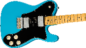 Fender, American Professional II Telecaster® Deluxe, Maple Fingerboard, Miami Bl