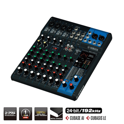 Yamaha, CONSOLE ANALOGIQUEMG10XU 10 ENT .  4 MIC FX USB