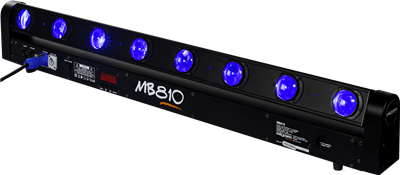Algam Lighting, Barre motorisée LEDs 8 x 10W  RGBW