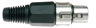 Fiche XLR Pro métal femelle