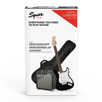 Pack Squier avec ampli 10G Noir