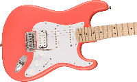 Squier, Sonic™ Stratocaster® HSS, Maple Fingerboard, White Pickguard, Tahitian C
