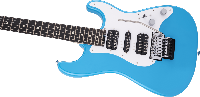 Charvel®, Pro-Mod So-Cal Style 1 HSH FR E, Ebony Fingerboard, Robin's Egg Blue