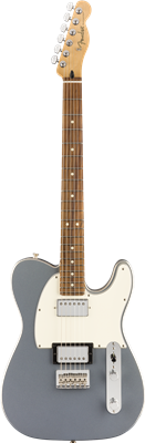 Fender, Player Telecaster® HH, Pau Ferro Fingerboard, Silver