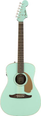 Fender, Malibu Player, Walnut Fingerboard, Aqua Splash