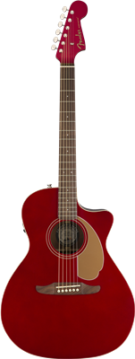 Fender, Newporter Player, Walnut Fingerboard, Candy Apple Red