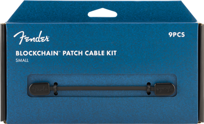 Fender, Fender® Blockchain Patch Cable Kit, Black, Small