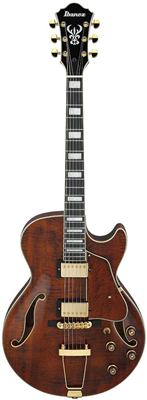 Ibanez, Guitare électrique AG95MG‑DA – Dark Amber
