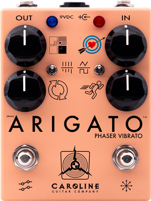 CAROLINE GUITAR COMPANY, ARIGATO, phaser