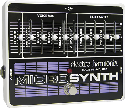 ELECTRO-HARMONIX, MICRO SYNTHESIZER, filtre