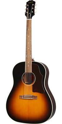 Epiphone, J-45 (All Solid Wood; Fishman Sonitone), Aged Vintage Sunburst Gloss