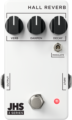 JHS PEDALS, 3 SERIES HALL REVERB, reverb